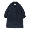 Moncler Trench Coat - XL Navy Polyester