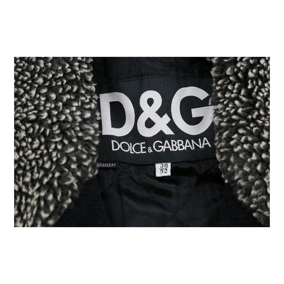 Dolce & Gabbana Trench Coat - XL Black Cashmere Blend