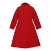 Aquascutum Trench Coat - Small Red Cotton Blend