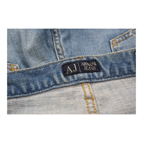 Vintage blue J21 Armani Jeans Jeans - mens 35" waist