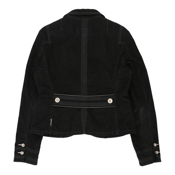 Armani Jeans Blazer - Medium Black Cotton