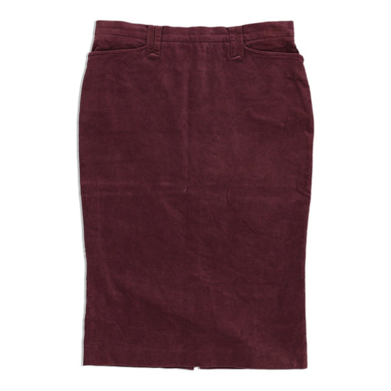 Dolce & Gabbana Skirt - 30W UK 10 Purple Cotton