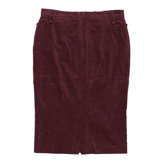 Dolce & Gabbana Skirt - 30W UK 10 Purple Cotton