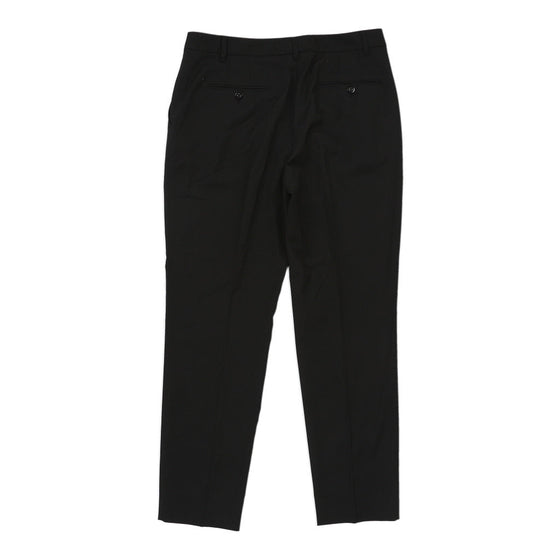 Dolce & Gabbana Trousers - 34W UK 14 Black Polyester