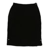 Valentino Skirt - 28W UK 8 Black Viscose