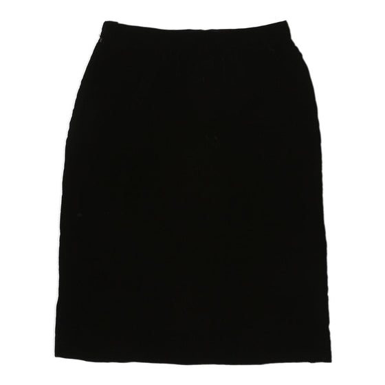 Valentino Skirt - 28W UK 8 Black Viscose