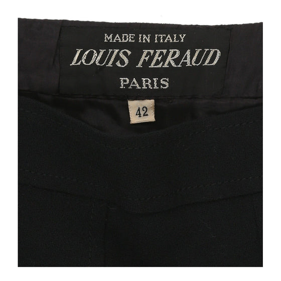 Louis Feraud Skirt - 26W UK 6 Black Cotton