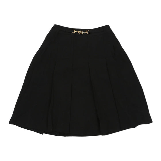 Louis Feraud Skirt - 26W UK 6 Black Cotton