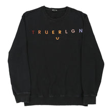  Vintage black True Religion Sweatshirt - mens small