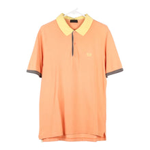  Vintage orange Sergio Tacchini Polo Shirt - mens large