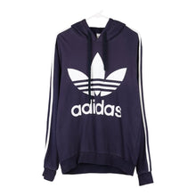  Vintage navy Adidas Hoodie - mens large