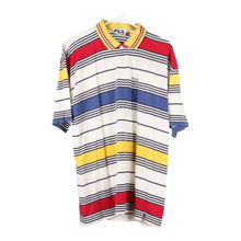  Vintage multicoloured Fila Polo Shirt - mens x-large