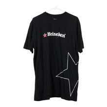  Vintage black Heineken T-Shirt - mens xx-large