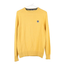  Vintage yellow The North Sails Jumper - mens small