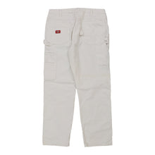  Vintage white Dickies Cargo Trousers - mens 35" waist