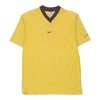 Vintage yellow Nike T-Shirt - mens small