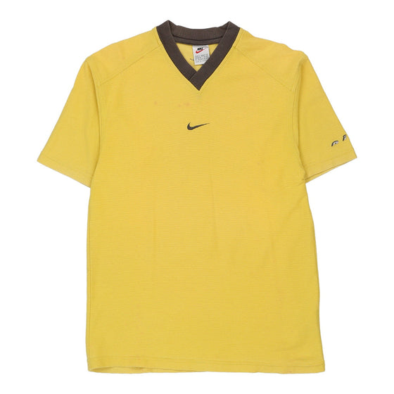 Vintage yellow Nike T-Shirt - mens small