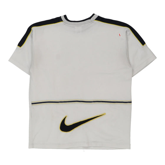 Vintage white Bootleg Nike T-Shirt - mens medium