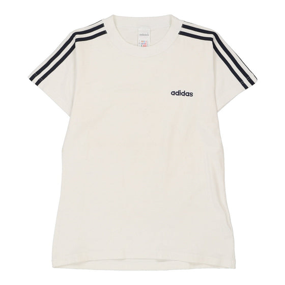 Vintage white Adidas T-Shirt - mens small