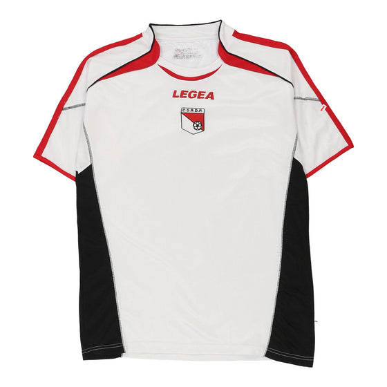 Vintage white C.S.R.D.P. Legea Football Shirt - mens x-large