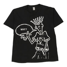  Vintage black 1985 Fido Dido T-Shirt - mens large