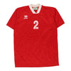 Vintage red Errea Football Shirt - mens small