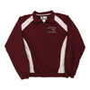 Vintage burgundy Independence Falcons Russell Athletic Track Jacket - mens medium