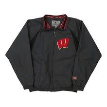  Vintage grey Wisconsin Badgers Colosseum Athletics Jacket - mens medium