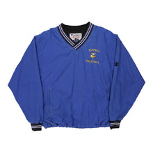  Vintage blue Hayfield Volleyball Champion Windbreaker - mens large