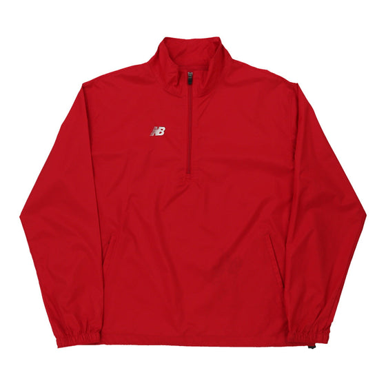 Vintage red New Balance 1/4 Zip - mens medium