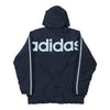 Vintage navy Adidas Jacket - mens x-large