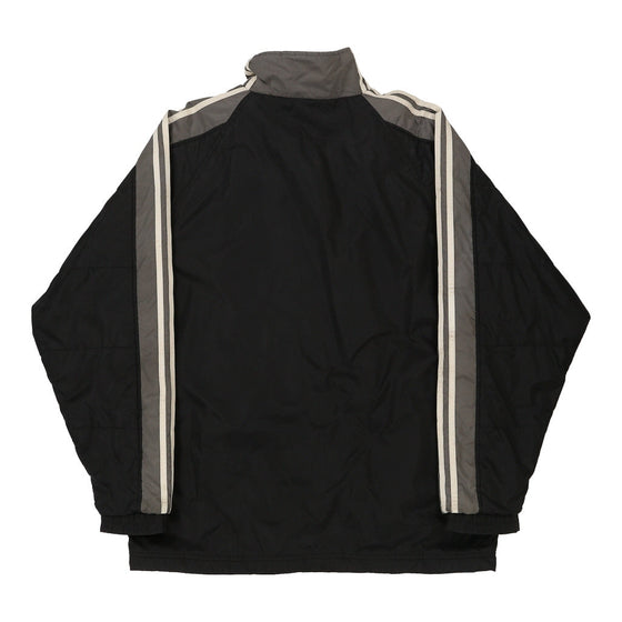 Vintage black Adidas Coat - mens xx-large