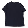 Vintage navy Adidas T-Shirt - mens x-large