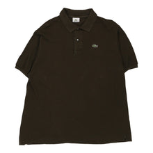  Vintage brown Lacoste Polo Shirt - mens xx-large