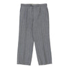 Vintage grey Unbranded Trousers - mens 34" waist