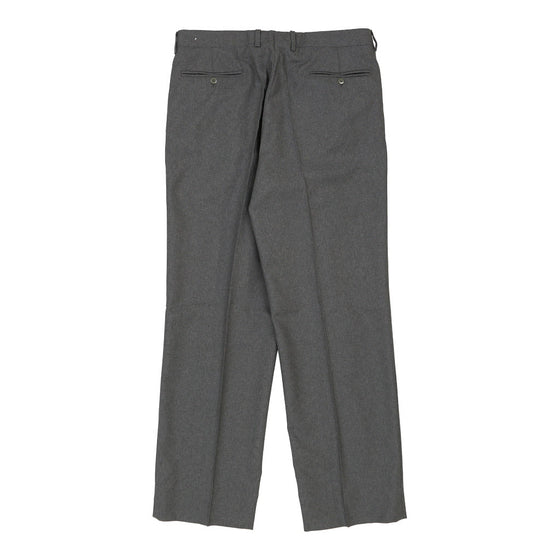 Vintage grey Unbranded Trousers - mens 34" waist