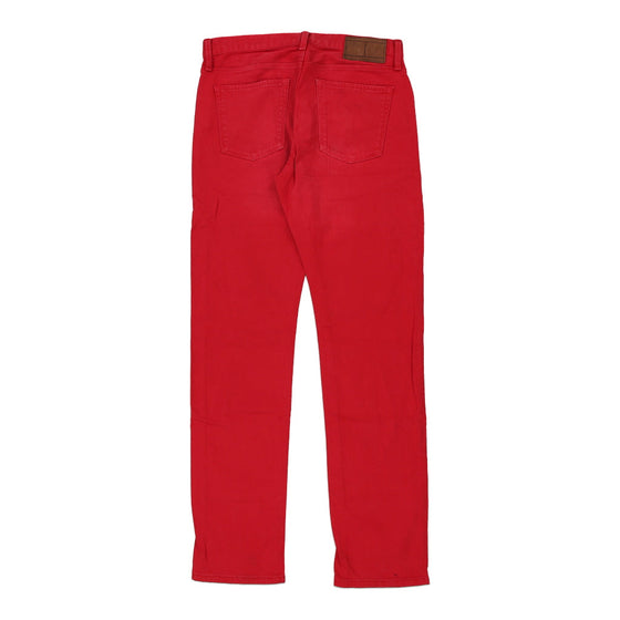 Vintage red Tommy Hilfiger Trousers - mens 30" waist