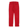 Vintage red Tommy Hilfiger Trousers - mens 30" waist