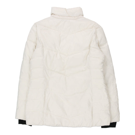 Vintage white Nautica Puffer - womens medium