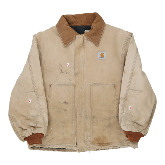 Vintage beige Carhartt Jacket - womens medium