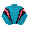 Vintage blue 1980s. Adidas Windbreaker - mens x-large