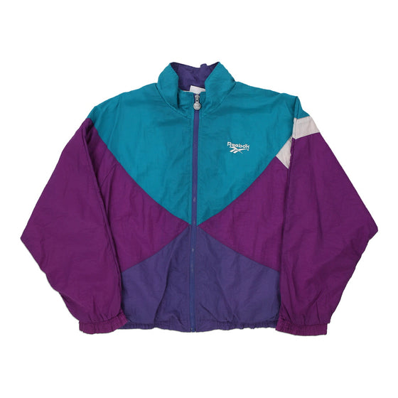 Vintage block colour 1980s Reebok Shell Jacket - womens x-large