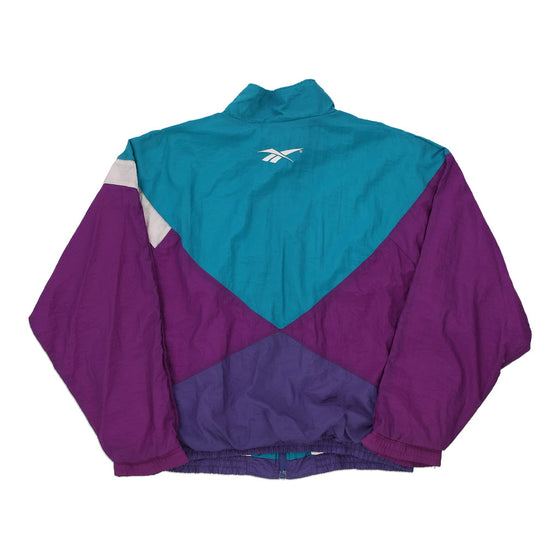 Vintage block colour 1980s Reebok Shell Jacket - womens x-large