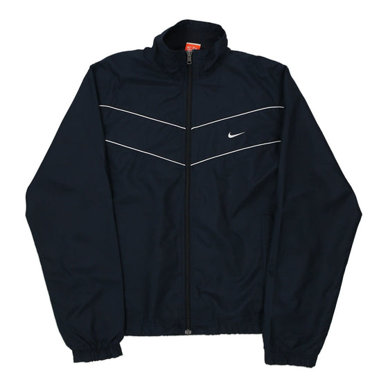 Vintage navy Nike Track Jacket - mens medium