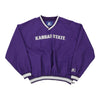 Vintage purple Kansas State Starter Windbreaker - mens large