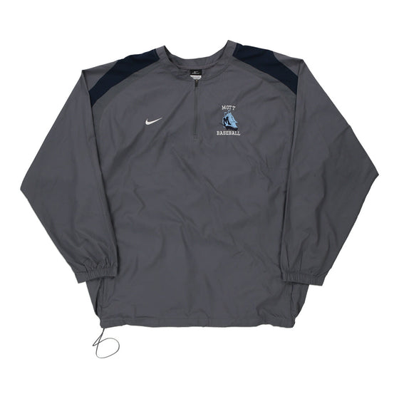 Vintage grey Nike Windbreaker - mens xx-large