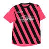 Pre-Loved pink M.B.Garage Zeus Football Shirt - mens medium