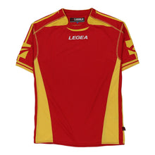  Pre-Loved red Legea Football Shirt - mens medium