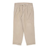 Vintage beige Motion Trousers - mens 36" waist