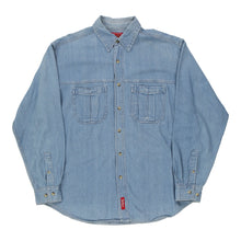  Vintage blue Marlboro Denim Shirt - mens x-large